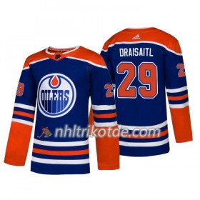 Edmonton Oilers Trikot Leon Draisaitl 29 Adidas Alternate 2018-19 Authentic - Herren